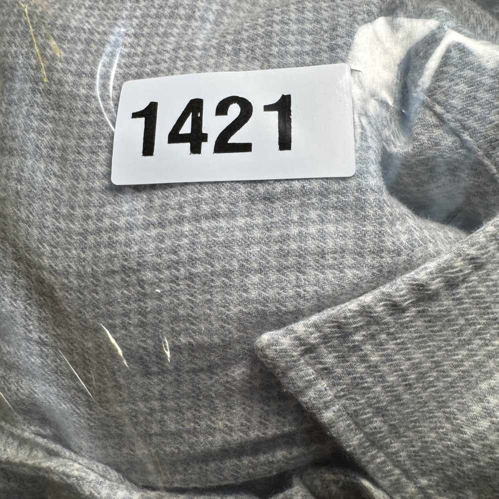 Steven Alan Mens Shirt Small Wool Blend‎ Houndstooth Button Up Made in USA - Picture 9 of 9